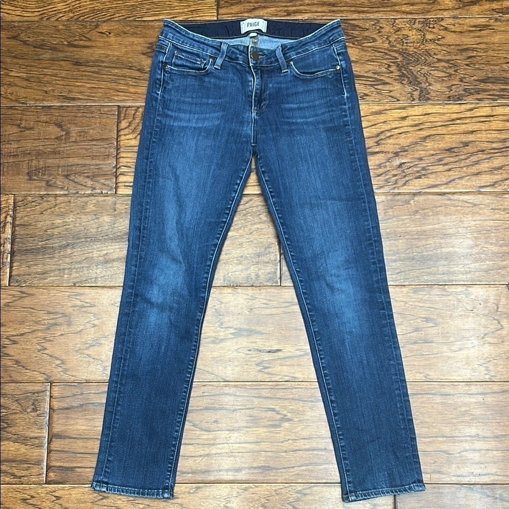 Paige skyline ankle peg skinny jeans